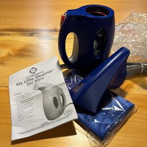 Joy Mangano Blue My Little Steamer Go Mini